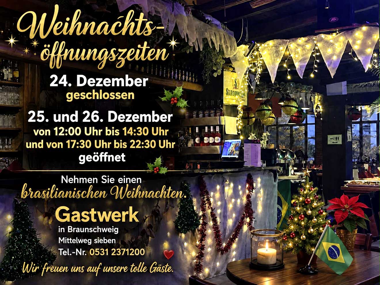 Weihnachten im Gastwerk